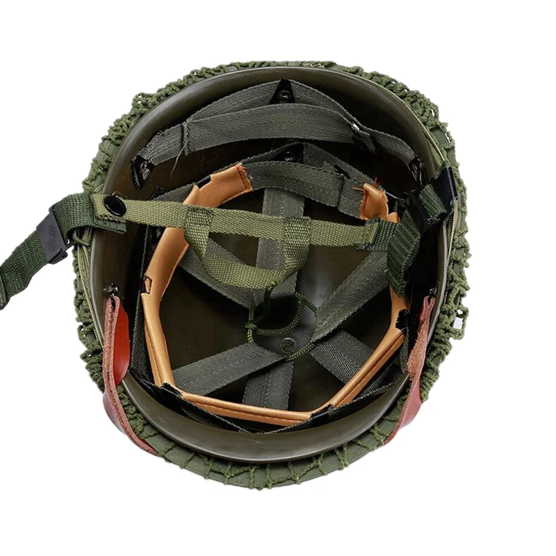 Imagen del casco usado en contexto de recreación histórica
