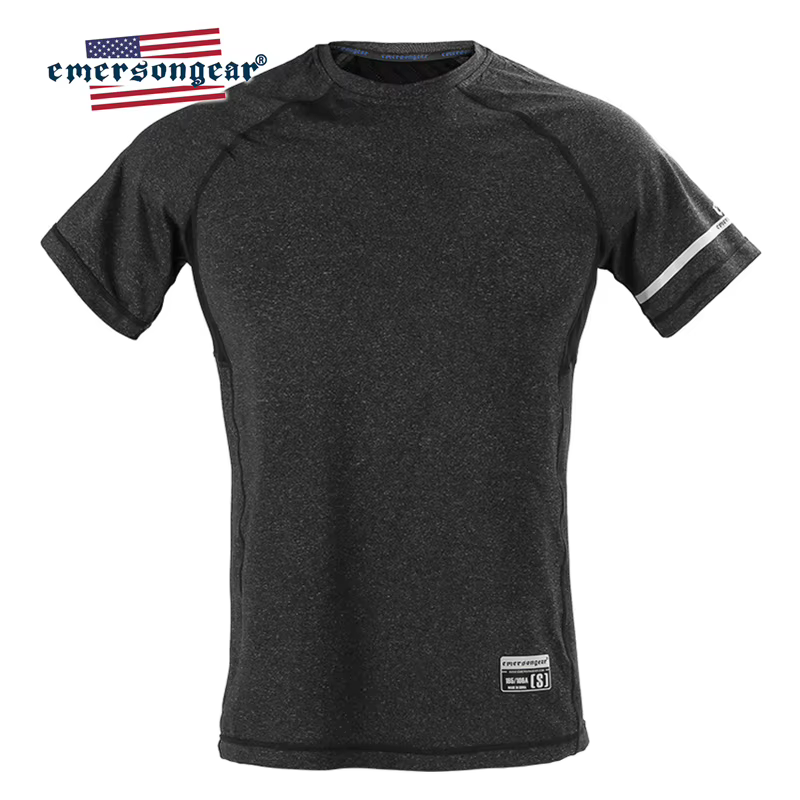 Camiseta táctica transpirable de secado rápido para entrenamiento - imagen 2