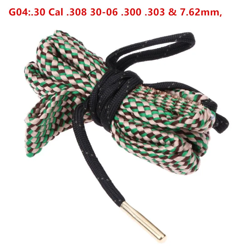 Cuerda de limpieza con cerdas de nailon y cable de latón