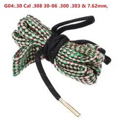 Cuerda de limpieza para pistola calibre .308 30-06 7.62 mm Nylon
