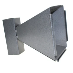 Soporte pared acero blanco para pistola de pellets