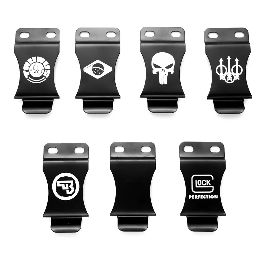 Pinza IWB Metal para Funda Oculta Glock Beretta Taurus CZ Fiber-carbono - imagen 2