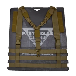Chaleco MOLLE porta-munición perfil bajo para Airsoft y caza