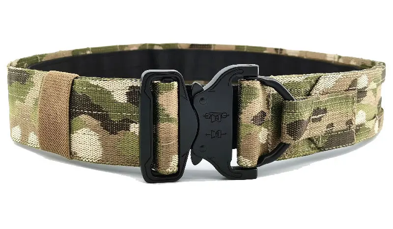 Cinturón táctico Multicam con sistema MOLLE