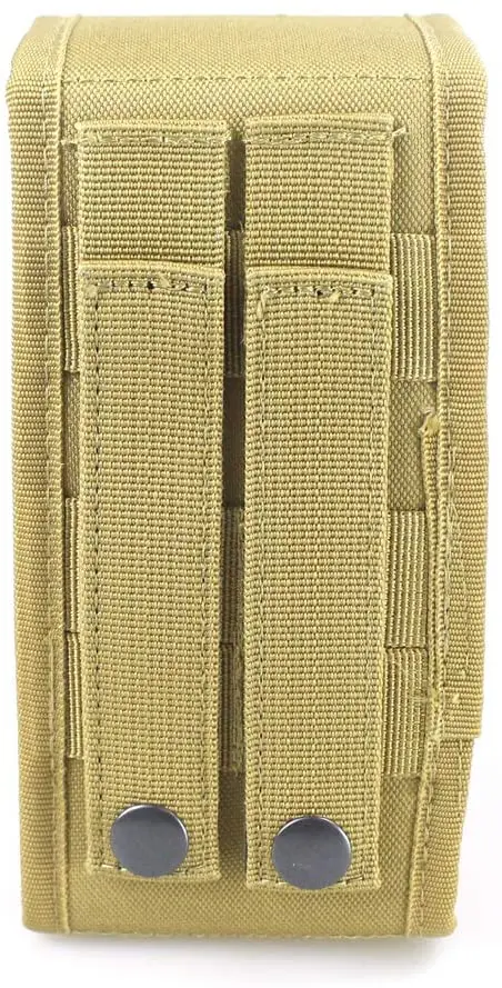 Portador táctico con diseño de MOLLE y cierre