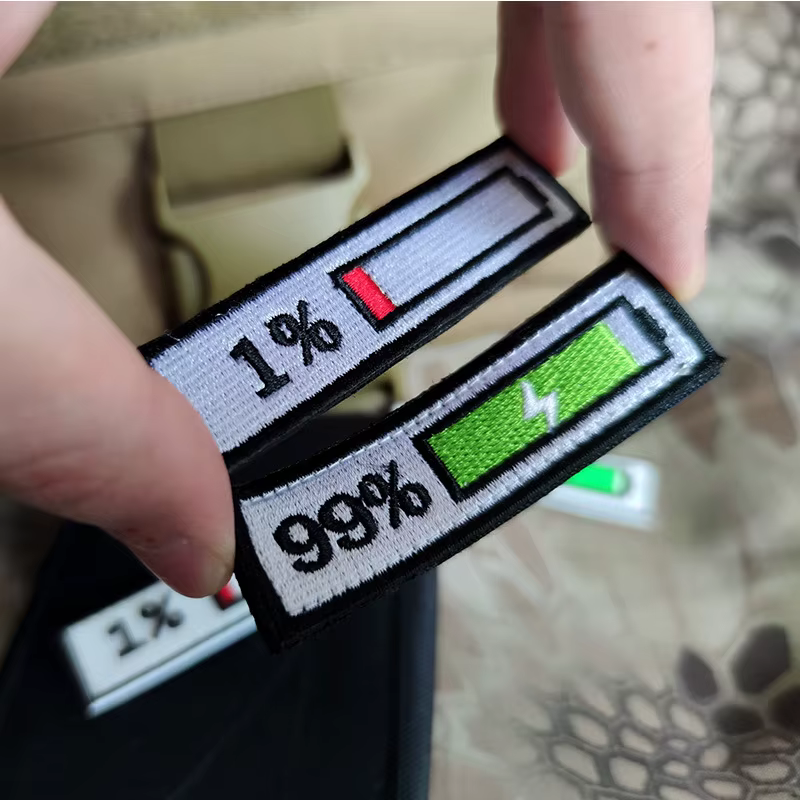 Parche táctico 3D Airsoft – PVC bordado para chaqueta y bolsa