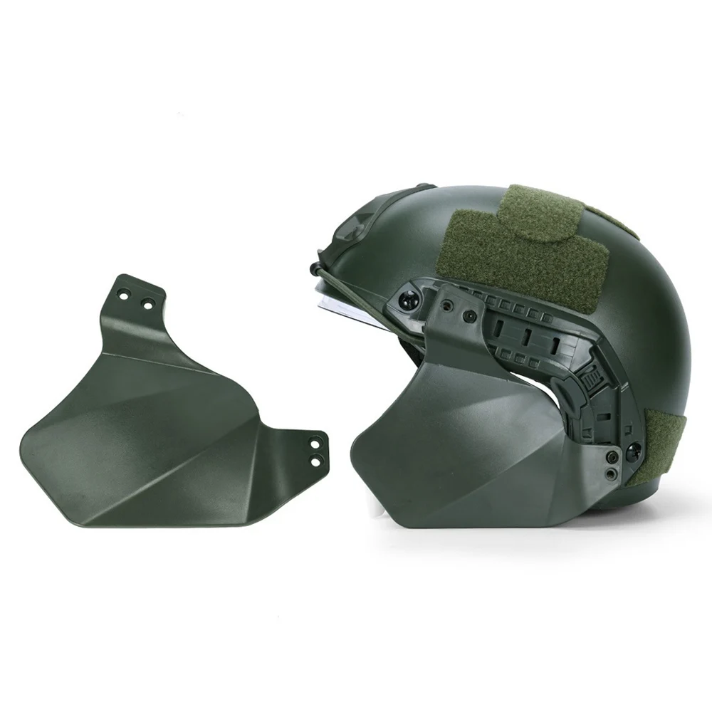 Deflector lateral de casco táctico KOLINLOV en configuración militar
