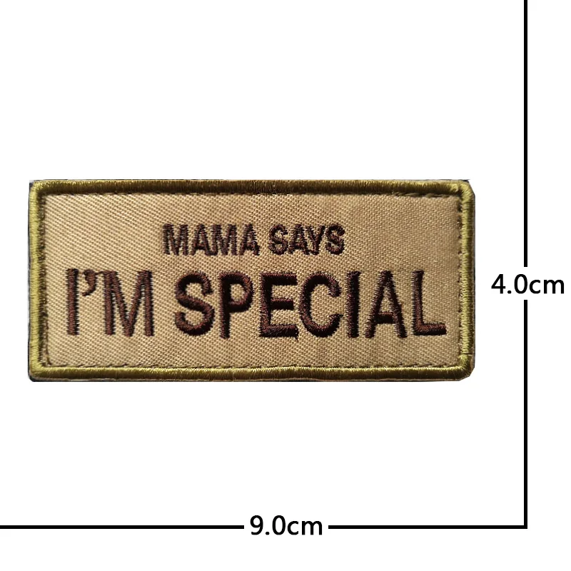 Parche Mama Dice Motorista – Bordado para Airsoft - imagen 4