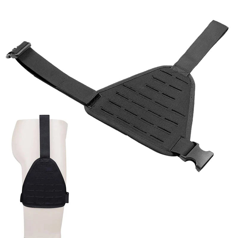 Funda de muslo MOLLE táctica para pistola – Corte láser - imagen 3