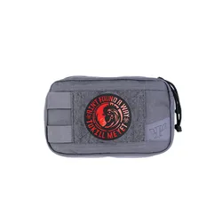 Parche reflectante zodiaco rojo nailon para sombrero y mochila