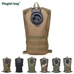 Playful AVA01 Bolsa hidratación táctica TPU/EVA camuflaje outdoor