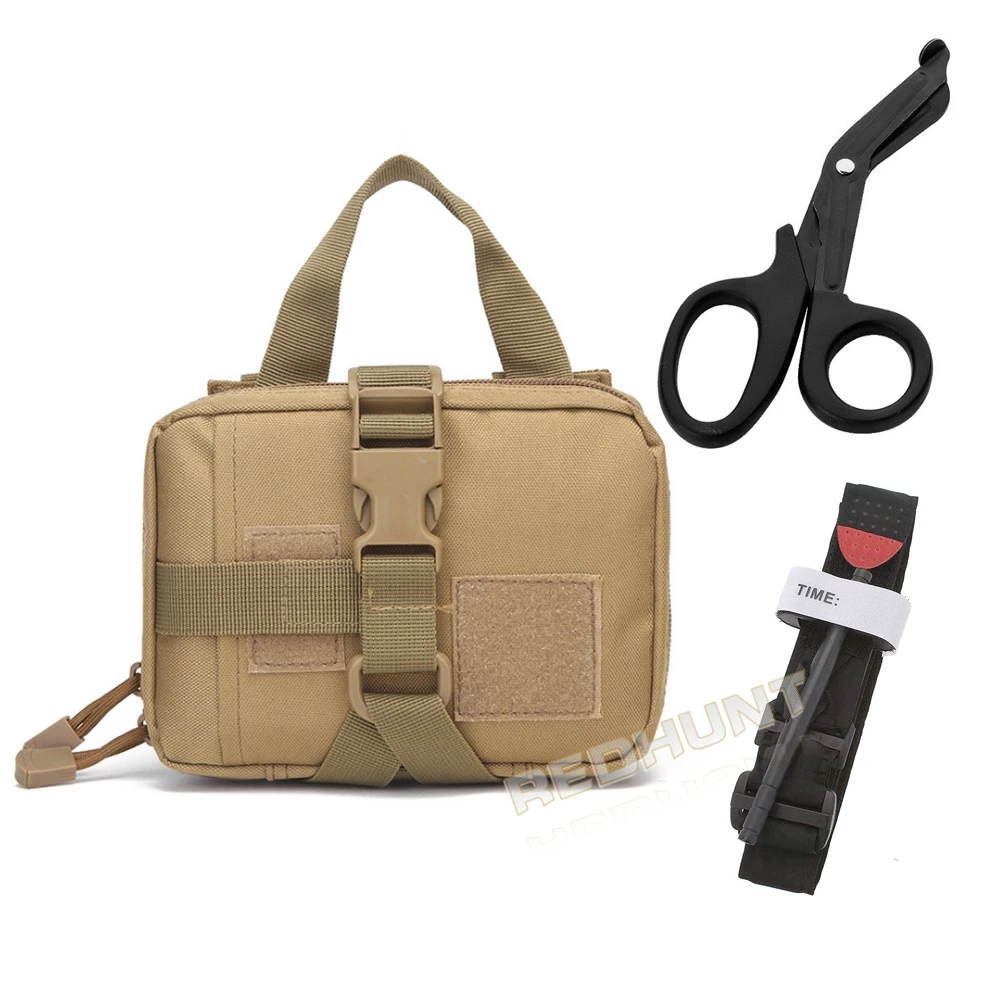 Bolsa médica táctica IFAK MOLLE Rip-Away – Primeros auxilios EMT - imagen 2