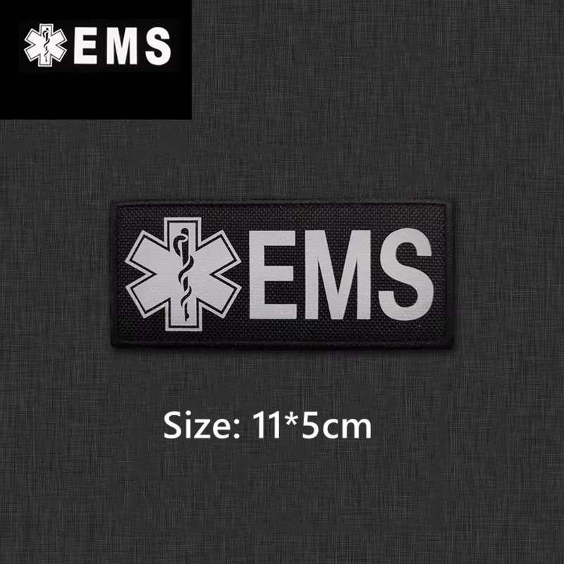 Parche EMS reflectante primeros auxilios – Insignia táctica - imagen 5