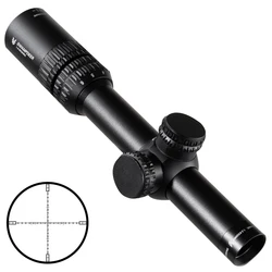 SWAMP DEER Mira telescópica retícula cruzada para rifle de caza