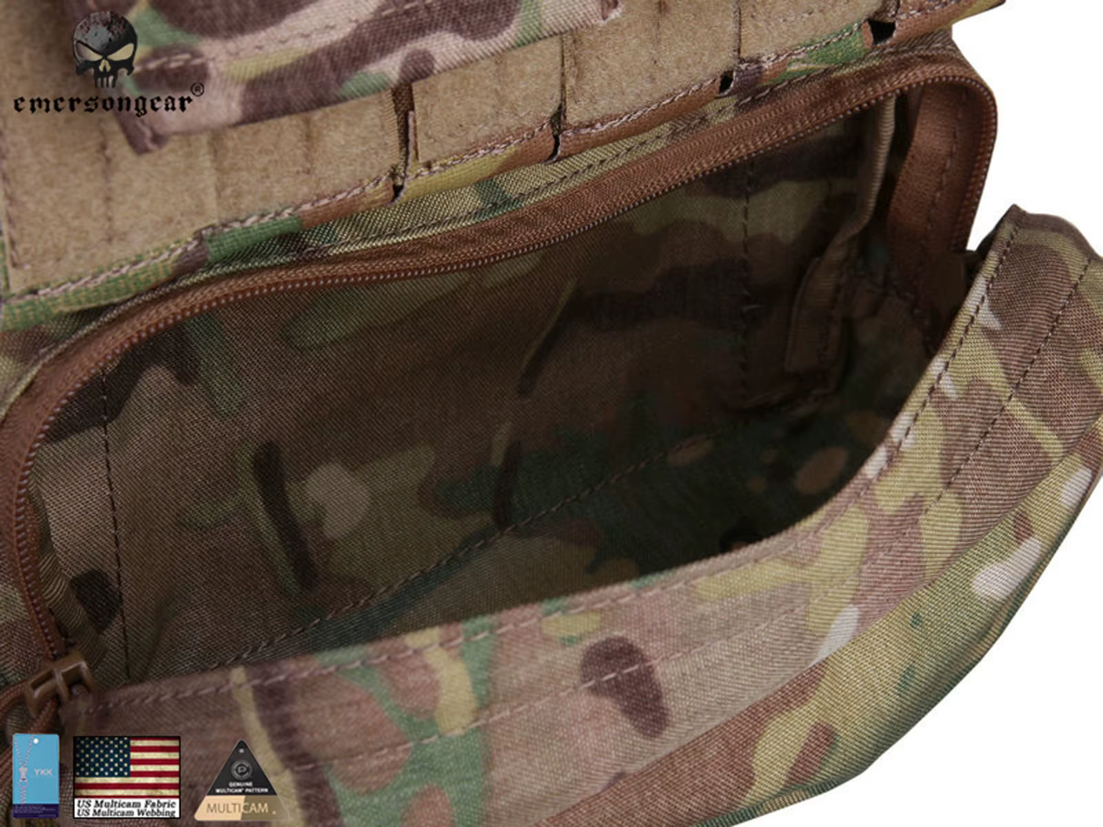 Mochila Emersongear Panel ZIP AVS JPC2.0 CPC Táctica Airsoft - imagen 4