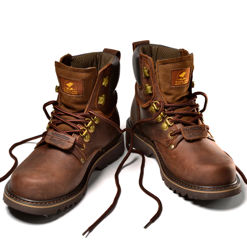 KOWM Botas tácticas impermeables para senderismo, trekking y caza - imagen 4