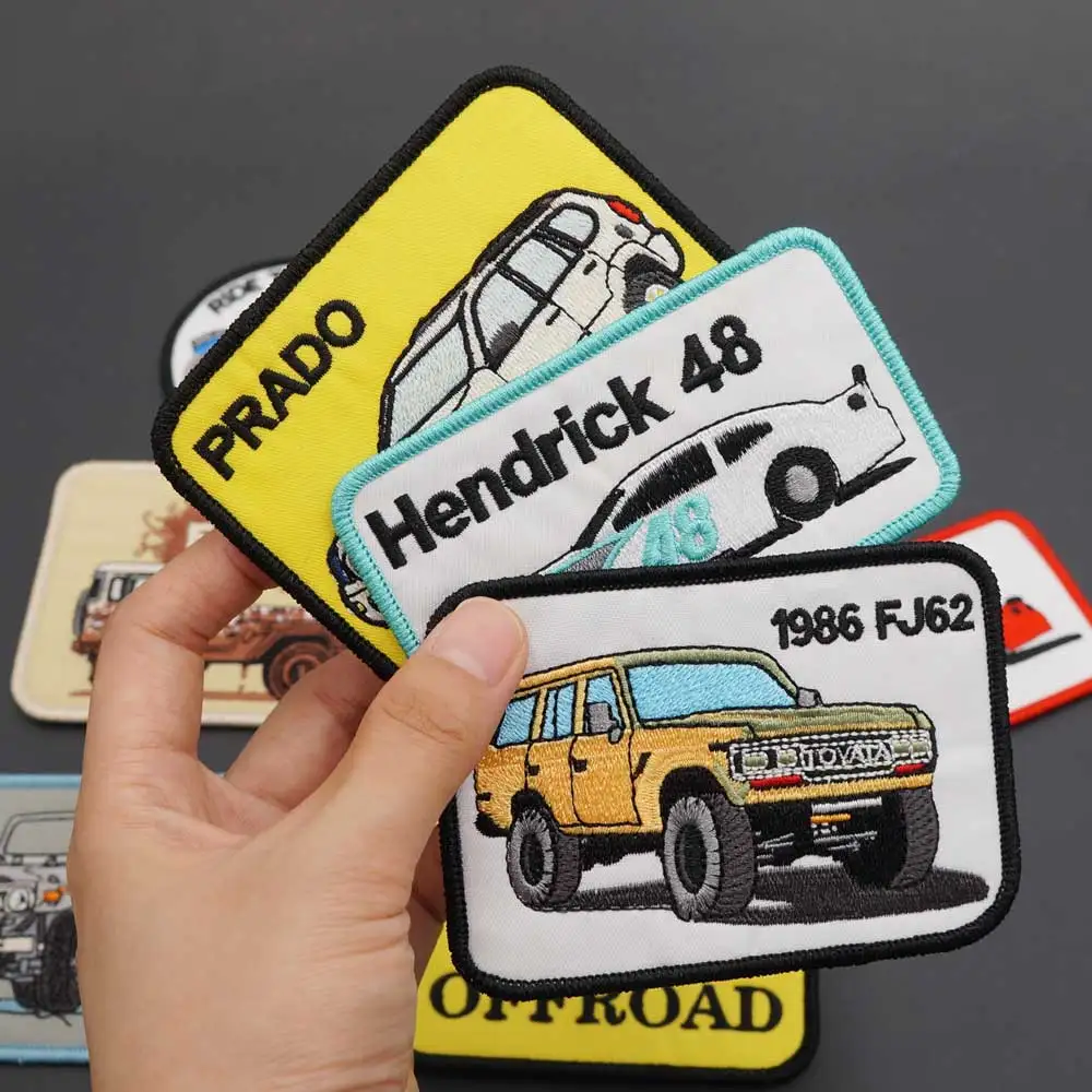 Parche bordado biker racing Merrow – Hendrick 48 Offroad - imagen 5