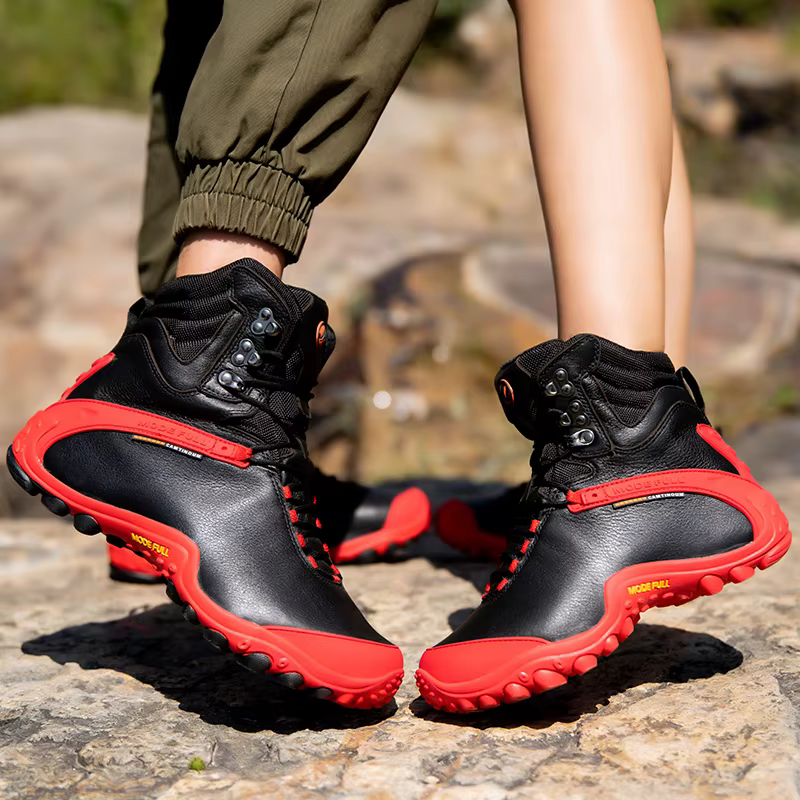 Botas tácticas cuero impermeable para trekking y outdoor - imagen 4