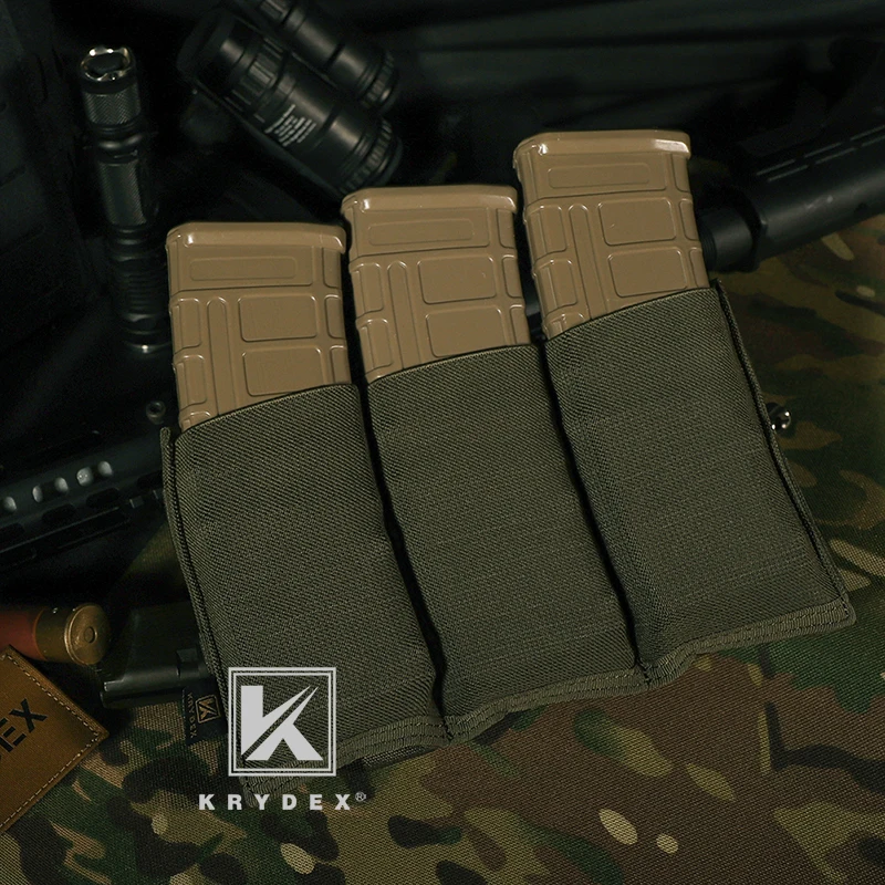 KRYDEX bolsa táctica MOLLE para cargadores elástica extracción rápida - imagen 3