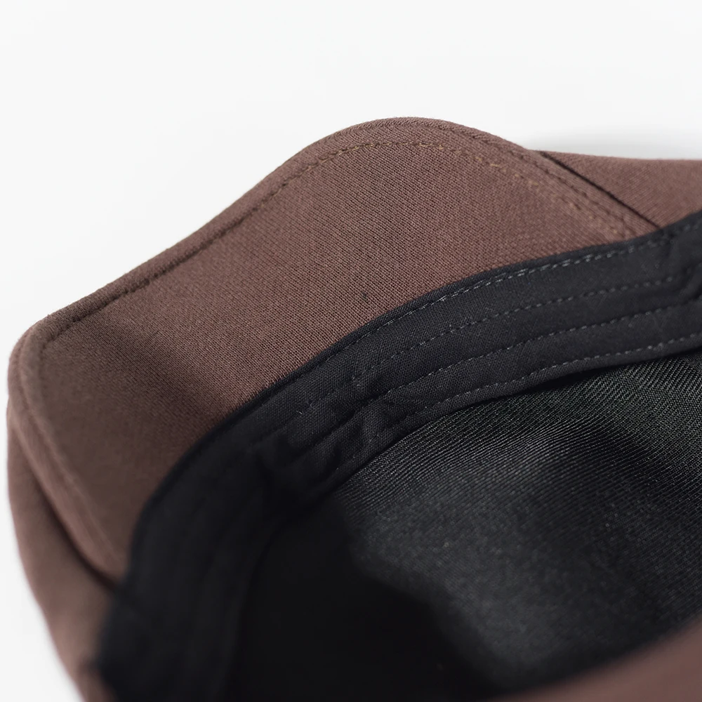 Gorra táctica de algodón ajustable unisex negra y gris - imagen 5