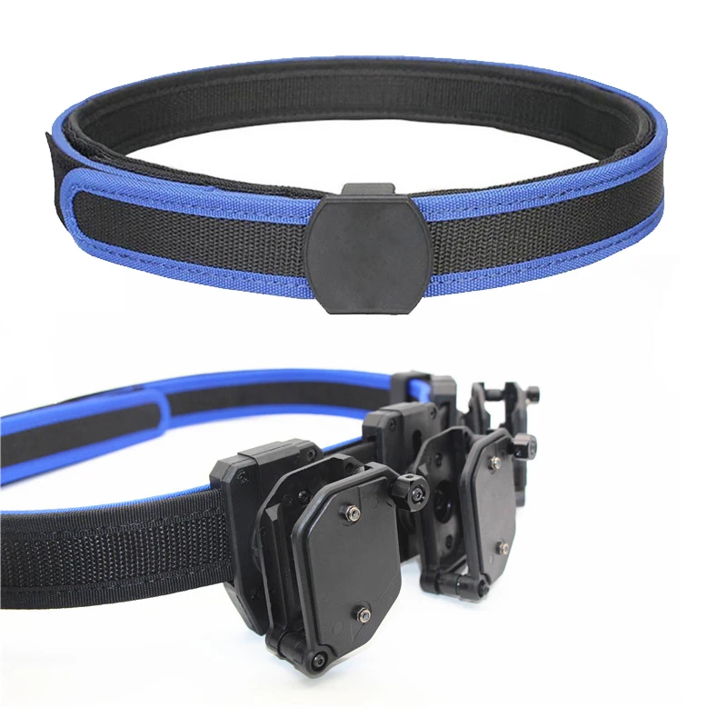 Cinturón táctico IPSC con bolsas de velocidad y funda magnética - imagen 4