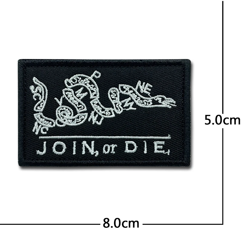Parche 3D bordado táctico MOLLE para mochila o chaqueta - imagen 4