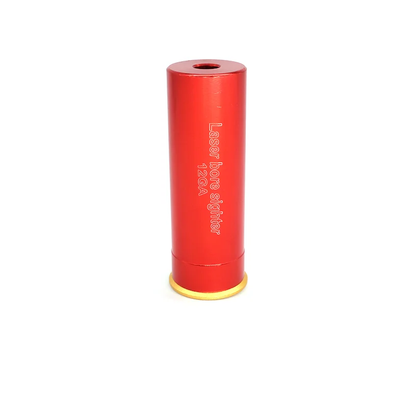 Boresighter láser punto rojo instalado en escopeta