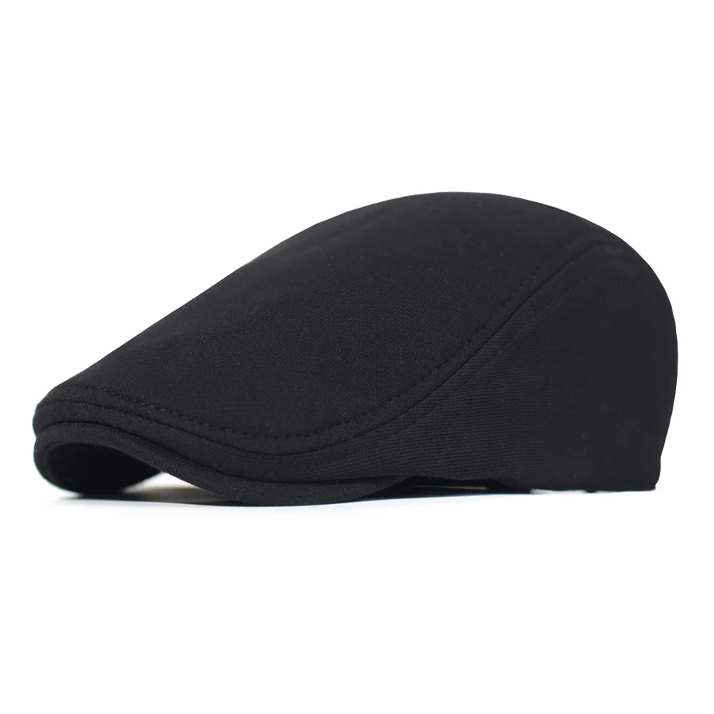 Estilo boina y gorra plana combinables