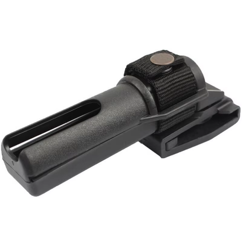 Funda táctica giratoria 360º AutoLock bastón – Clip transporte caza