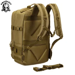 SINAIRSOFT Mochila táctica impermeable con sistema MOLLE aire libre