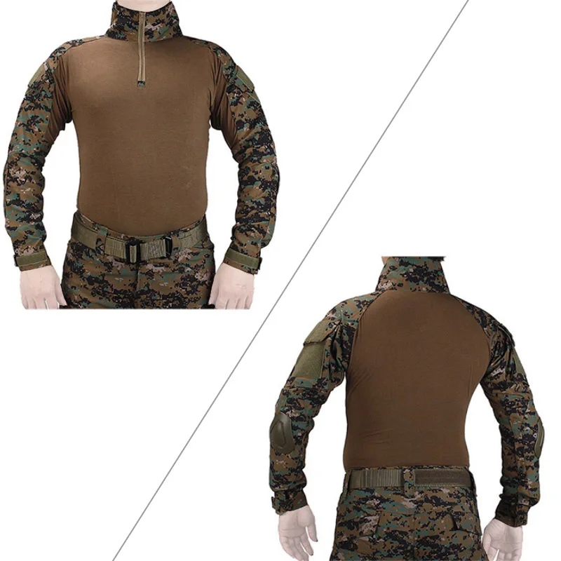 VULVO BDU Uniforme Táctico Jungle Digital – Camisa y Pantalón - imagen 3