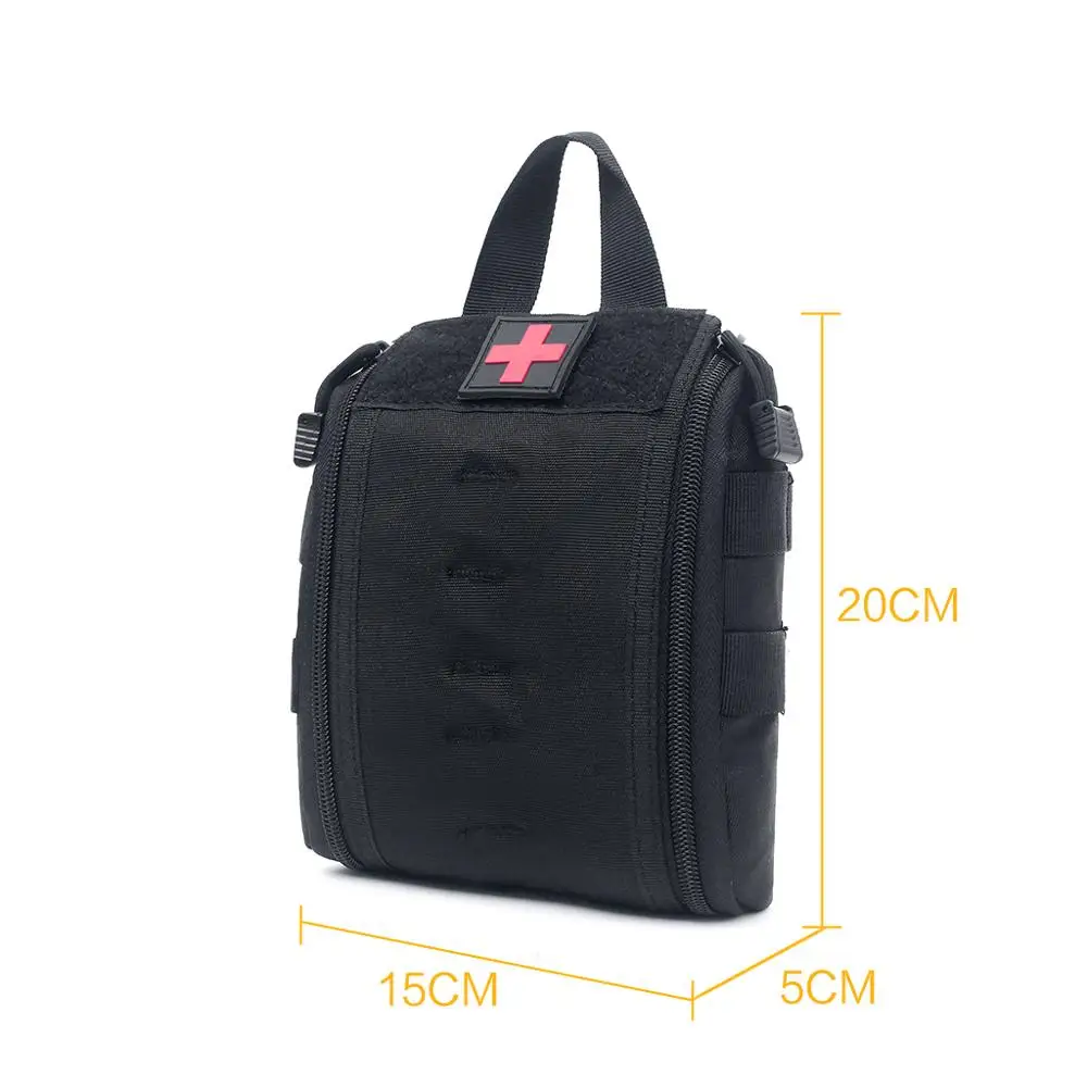 Botiquín MOLLE para cinturón táctico superviv outdoor - imagen 3