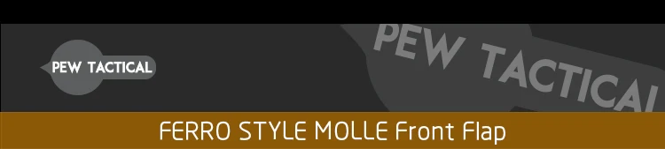 Aleta delantera táctica con sistema MOLLE