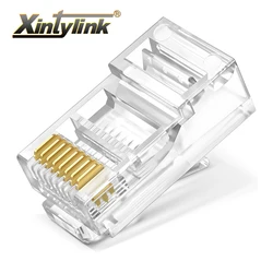 Conector RJ45 Cat5e UTP – Plug 8 pines Ethernet para red