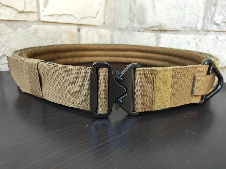 Cinturón airsoft Multicam con diseño de batalla