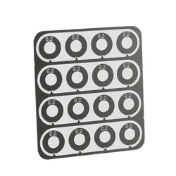 VULPO Cuñas de acero inoxidable para gearbox Airsoft Ver.2/3
