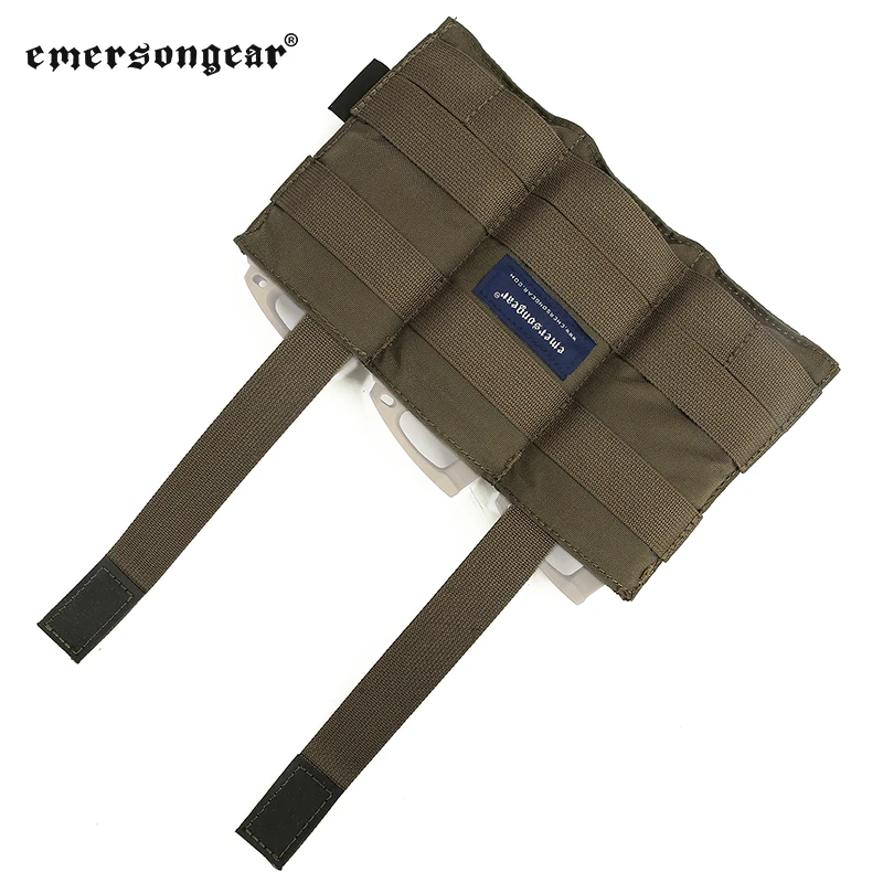 Detalle del material nylon 500D resistente y cierre velcro