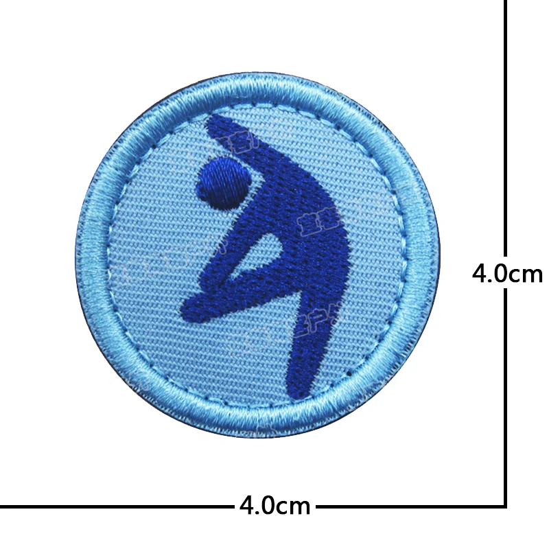 Parche morale americano bordado con velcro para chaqueta o mochila - imagen 5