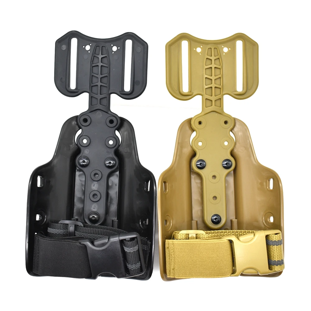Funda de pierna táctica para pistola – Adaptador universal de paleta - imagen 2