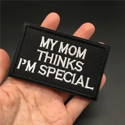 Parche bordado personalizado MY MOM para mochilas y chalecos tacticos