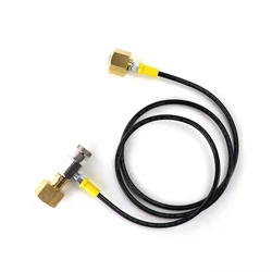 Adaptador recarga CO2 con manguera 125cm – Conector W21.8