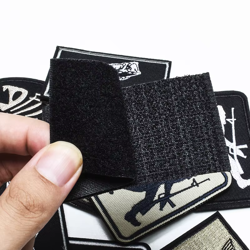 Parche bordado espina de pescado con Velcro para chaleco táctico - imagen 5