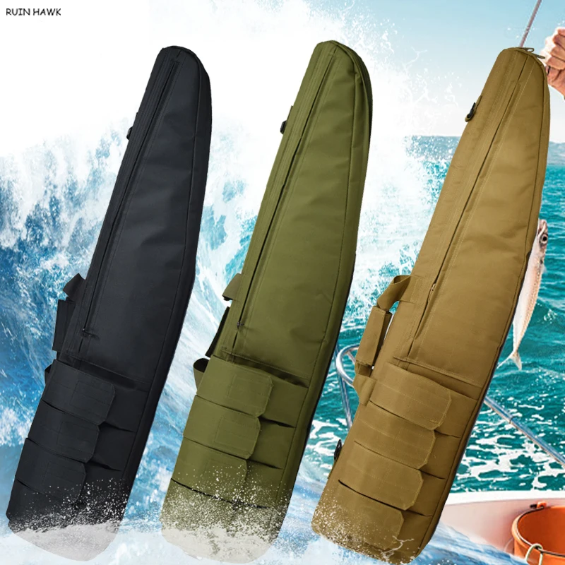 Funda táctica Rifle Airsoft 118cm – Bolsa gun case caza exterior - imagen 3