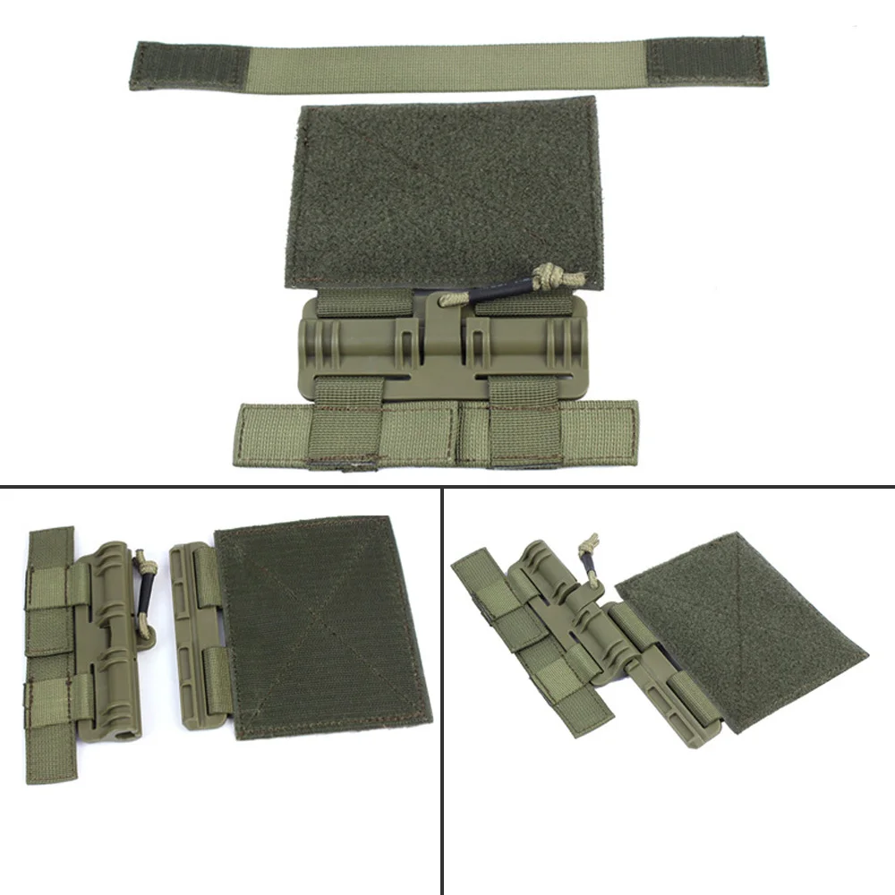 VULPO Chaleco táctico de liberación rápida con sistema MOLLE universal - imagen 2