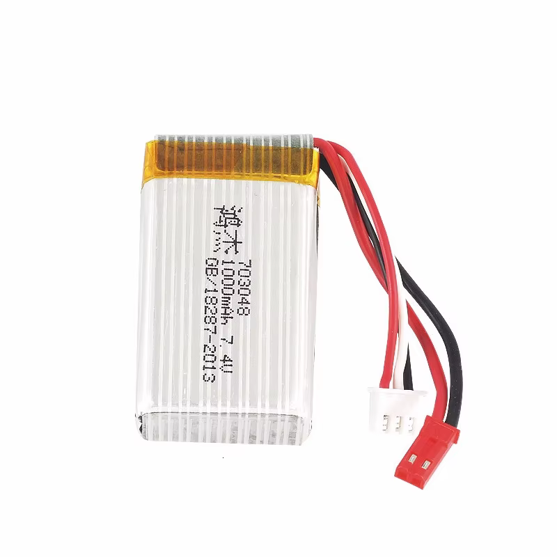 Batería LiPo 7.4V 1000mAh drone RC MJXRC X600 U829A F46 X601H - imagen 2