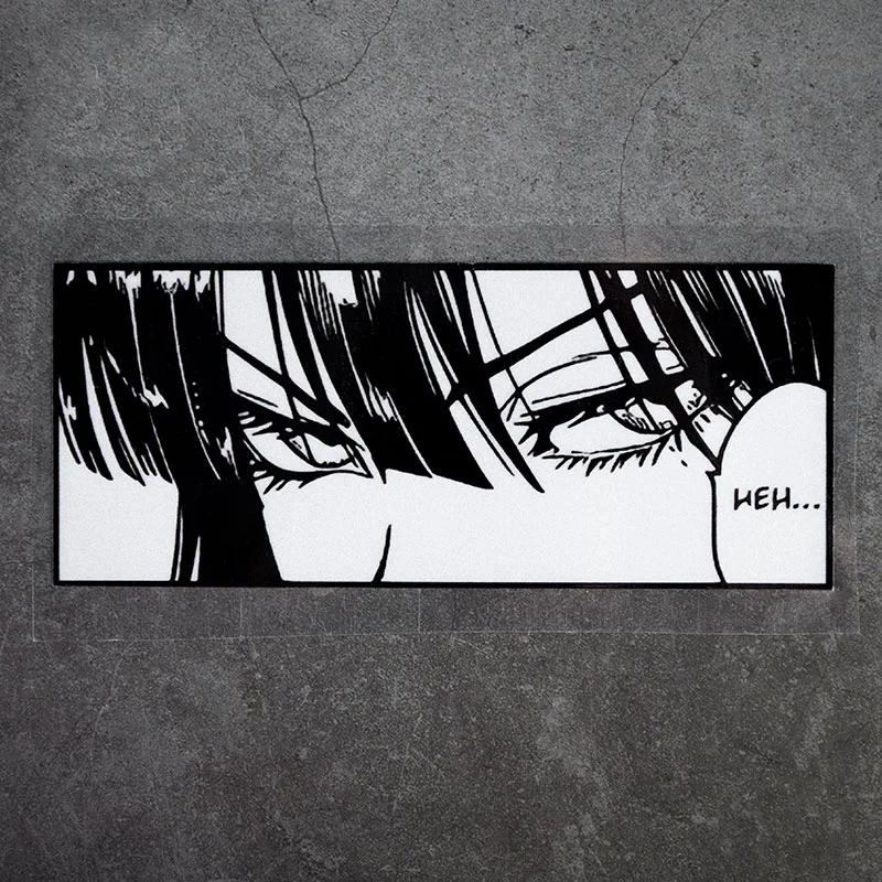 Colección de diseños anime JDM en vinilo reflectante