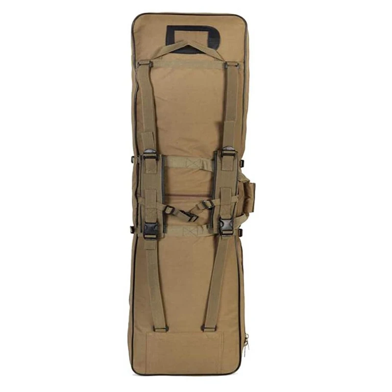 Funda cuadrada transporte rifle pistola caza táctica airsoft aire libre - imagen 3