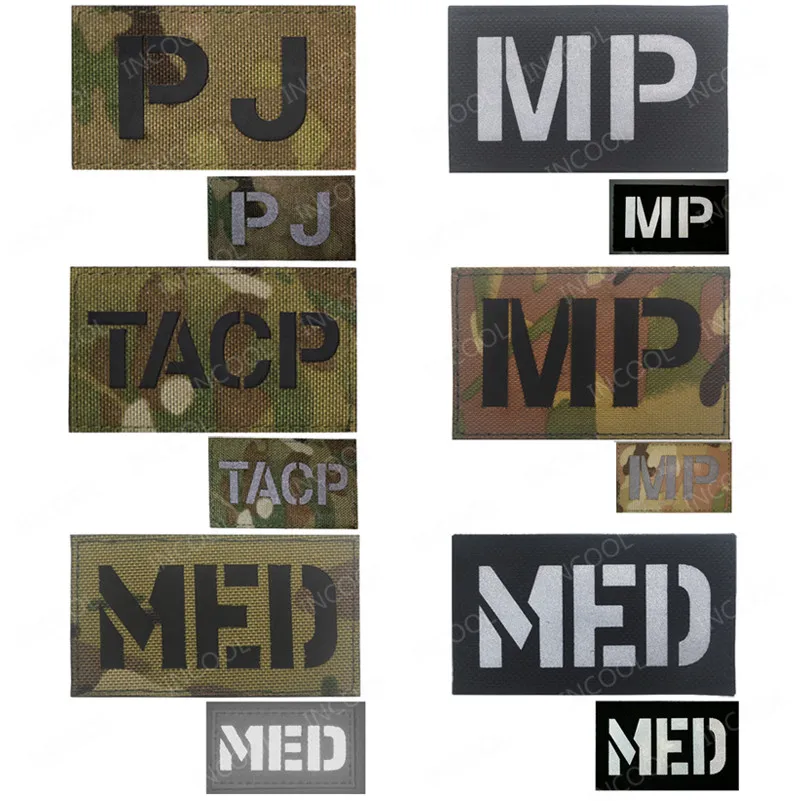 TACP MP K9 IR: Parche reflectante táctico para ropa y mochila - imagen 4