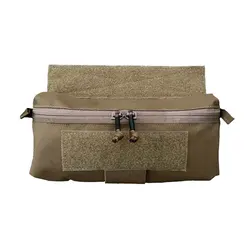 Bolsa táctica abdominal Multicam con bolsillo colgante MK para chaleco