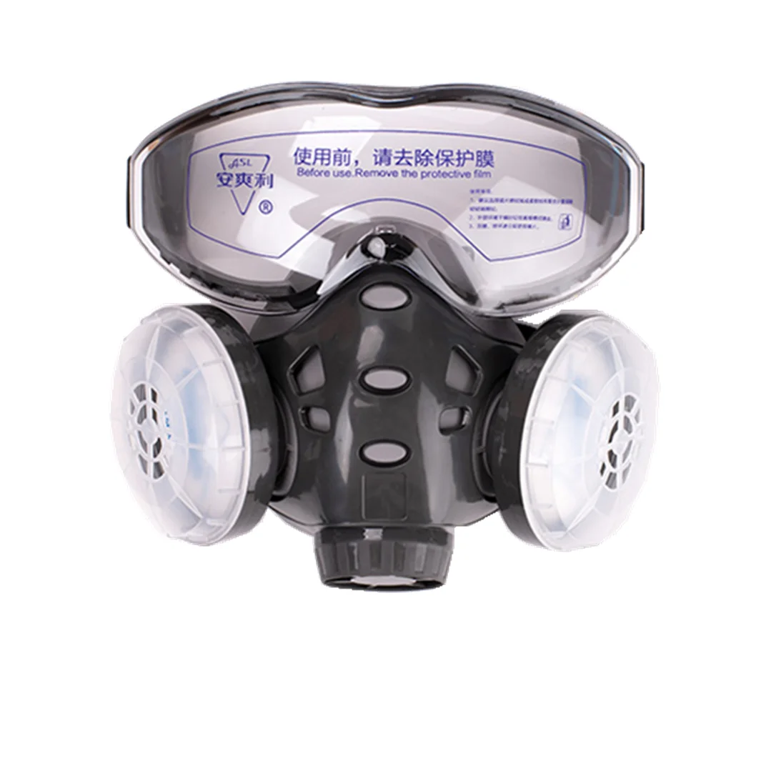 Respirador táctico antipolvo – Máscara con filtro algodón anti-humo - imagen 3